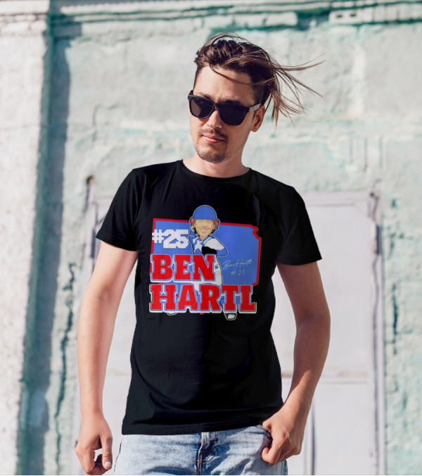 25 Ben Hartl Cartoon Signature T-Shirt