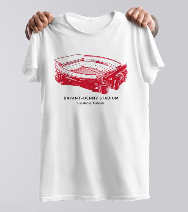 Bryant Denny Stadium Tuscaloosa Alabama NCAA T-Shirt