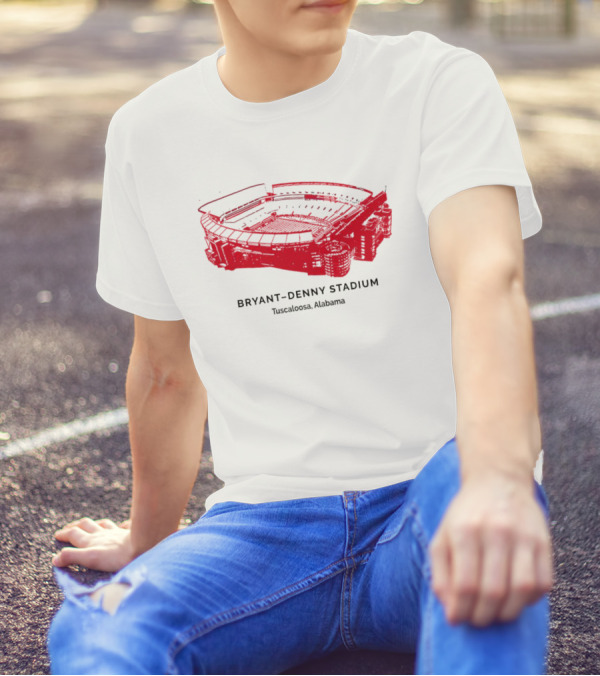 Bryant Denny Stadium Tuscaloosa Alabama NCAA T-Shirt