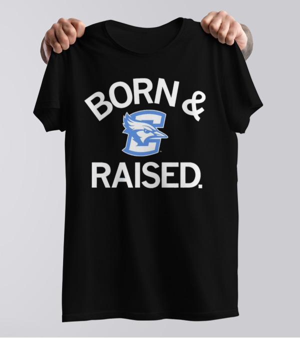 Creighton Bluejays Born And Raised T-Shirt