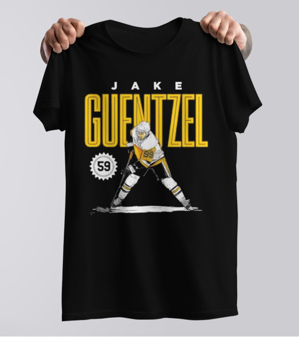 Jake Guentzel Pittsburgh 59 Hockey Player T-Shirt