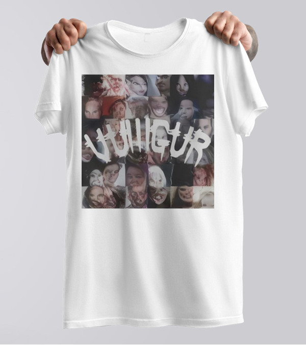 Vulllgur Faces Collage T-Shirt