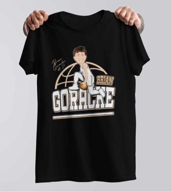 Brian Goracke #21 Basketball Player T-Shirt