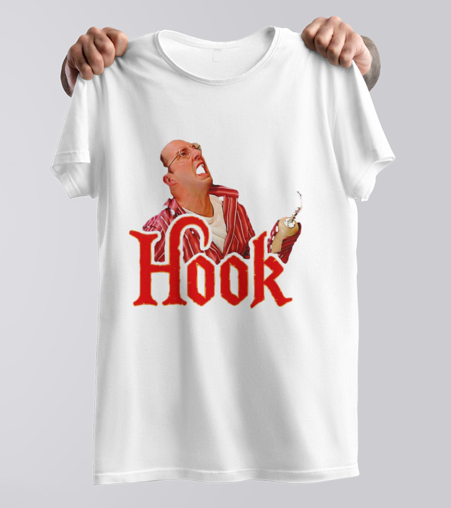Buster Bluth Hook Screaming Red Striped T-Shirt
