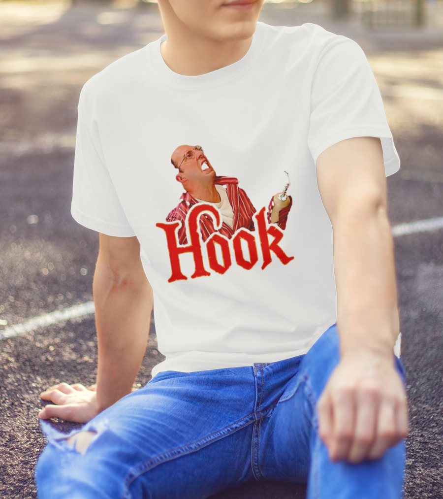 Buster Bluth Hook Screaming Red Striped T-Shirt