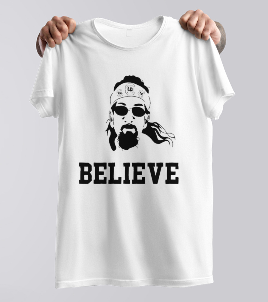 Carlton Thompson South Carolina Gamecocks Believe Iconic Fan T-Shirt