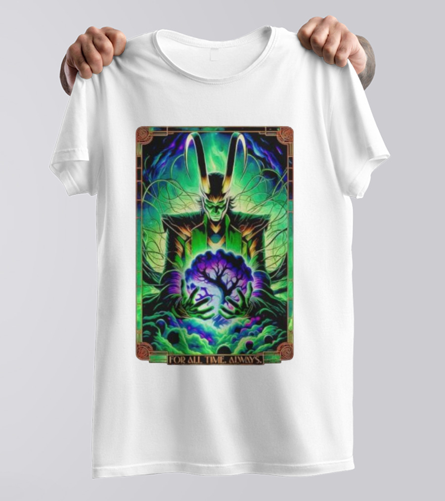 For All Time Always Loki Green Magic T-Shirt