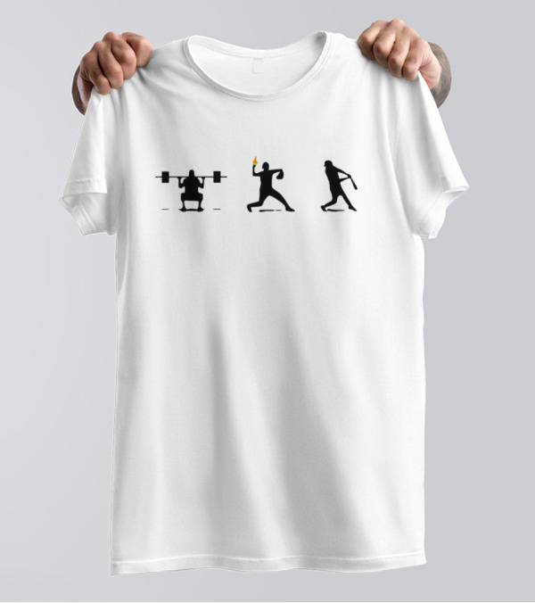 King Of Juco Weightlifting Pitching Baseball Flame T-Shirt