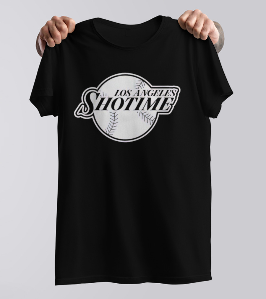 Los Angeles Shotime Shohei Ohtani Baseball T-Shirt