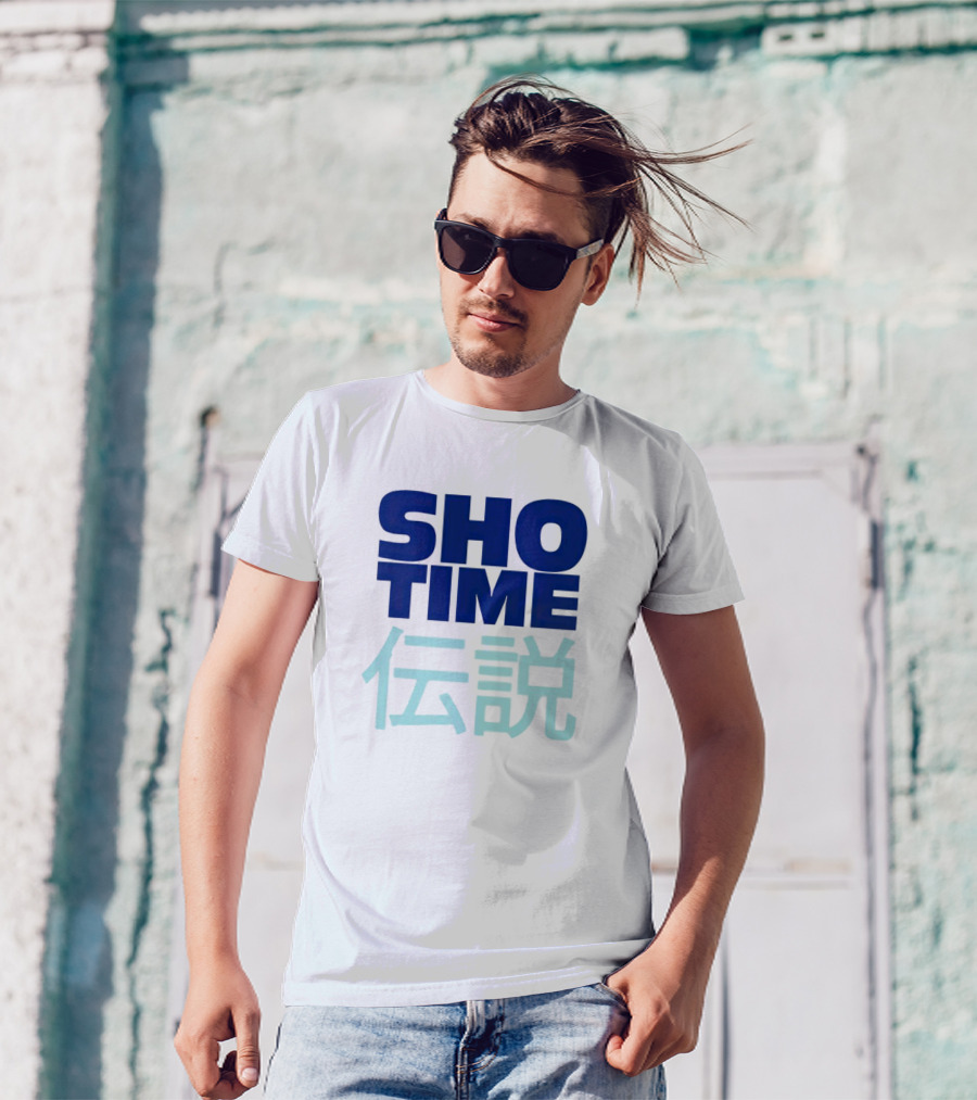 SHO TIME Shohei Ohtani Japanese 伝説 T-Shirt
