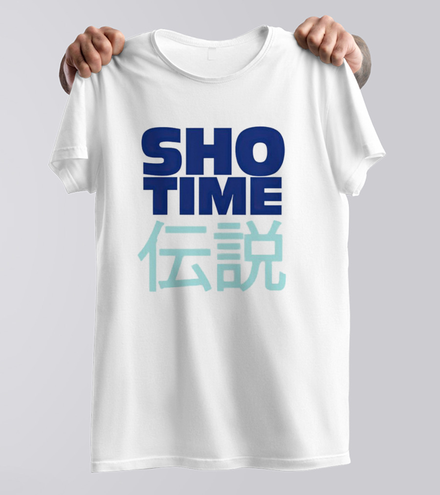 SHO TIME Shohei Ohtani Japanese 伝説 T-Shirt