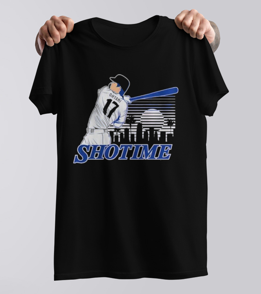 SHOHEI OHTANI SHOTIME 17 Skyline Batter T-Shirt