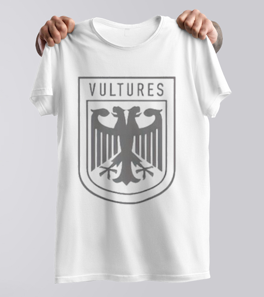 Sply Vultures Tour Logo Crest With Eagle Emblem T-Shirt
