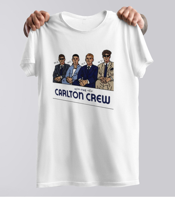 The Carlton Crew Cartoon Gangster T-Shirt