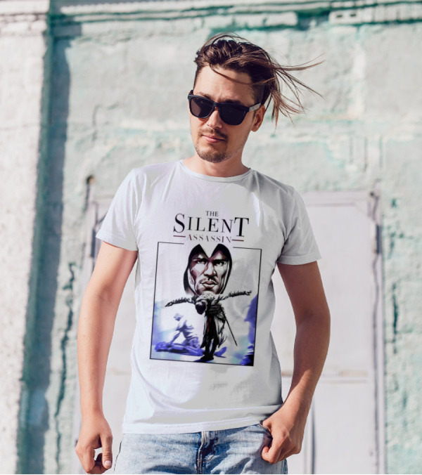 The Silent Assassin Hooded Warrior Embrace T-Shirt