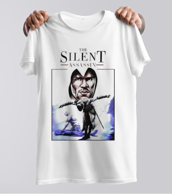 The Silent Assassin Hooded Warrior Embrace T-Shirt