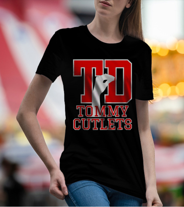 TD Tommy Cutlets Finger Pinch Gesture T-Shirt