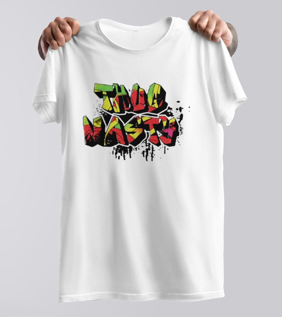 Bryce Mitchell Thug Nasty Bold Graffiti T-Shirt