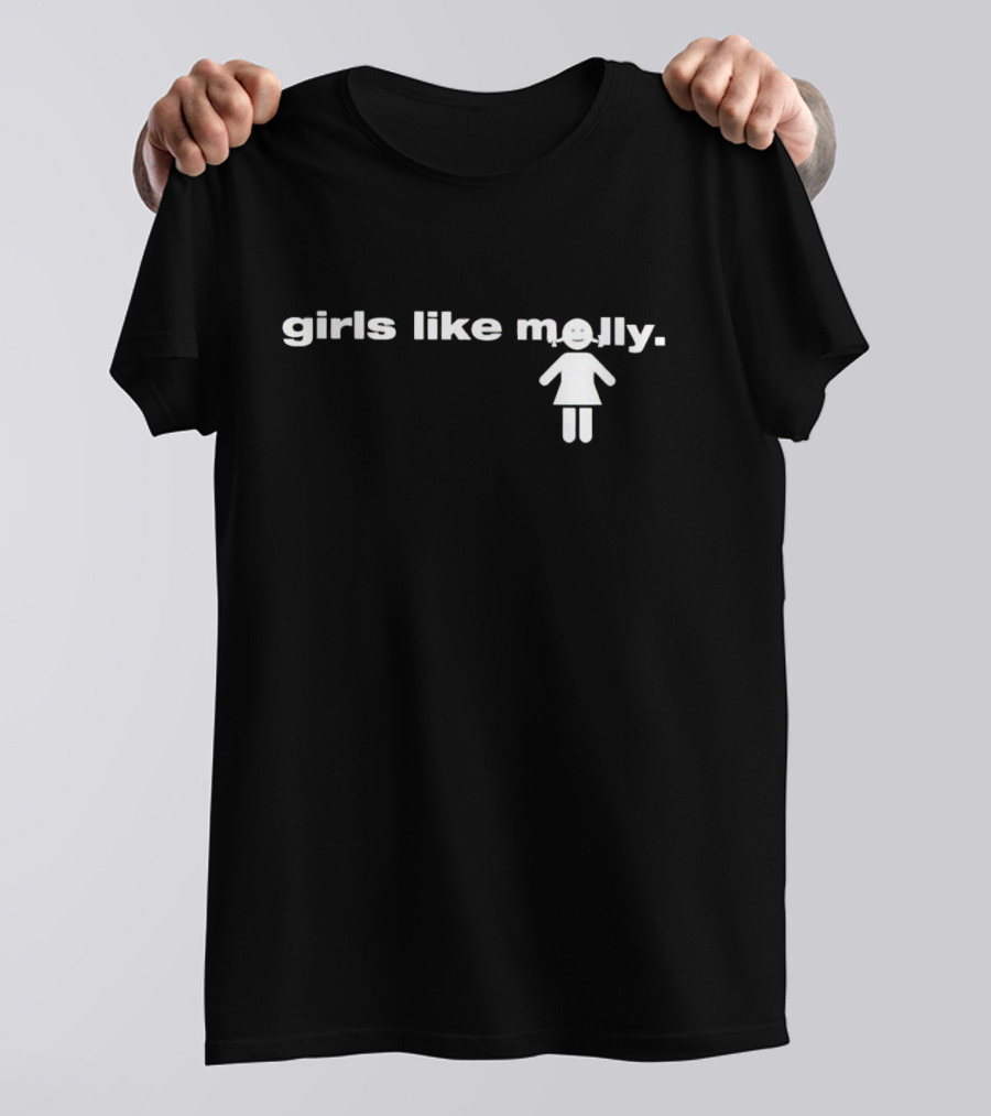 Girls Like Molly Happy Figure T-Shirt