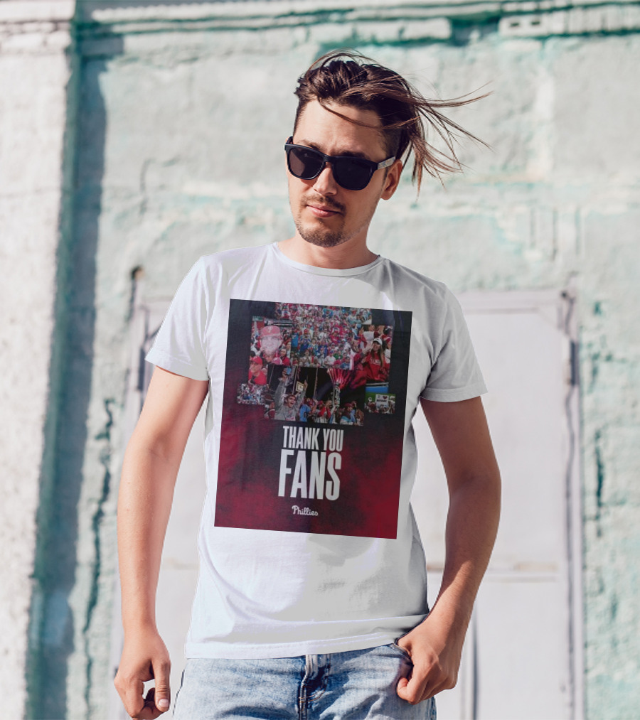 Phillies Thank You Fans T-Shirt