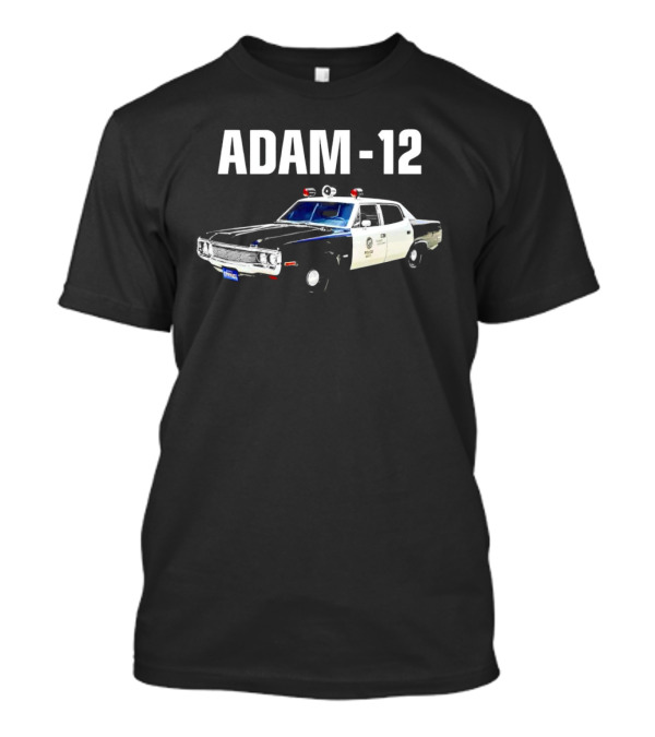 Adam-12 Police Patrol Car Classic TV Series T-Shirt