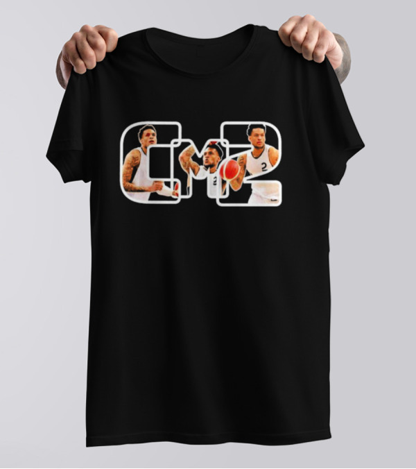 Cleveland Hubert Melvin CMP Basketball Number 2 T-Shirt