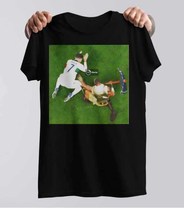 Cristiano Ronaldo Fortnite Revive Gaming Crossover T-Shirt