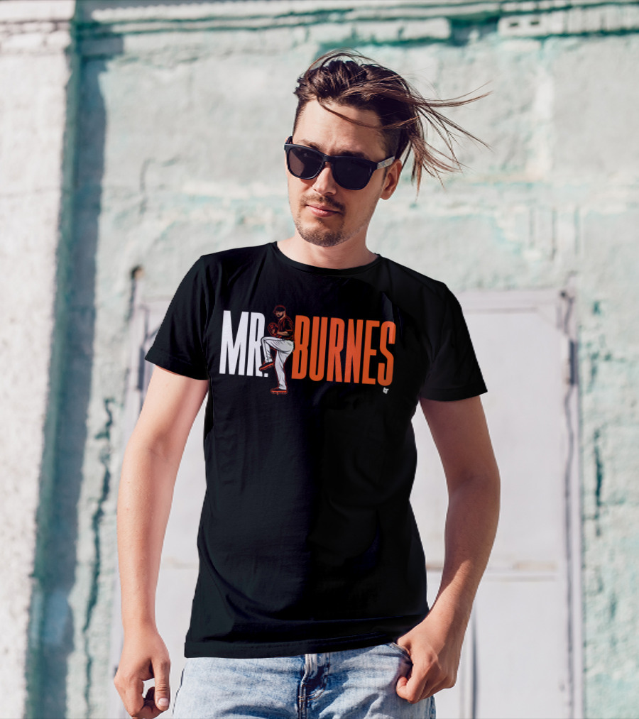MR. BURNES Corbin Burnes Baseball Player T-Shirt