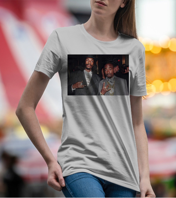 2Pac And Snoop Dogg Iconic Style And Collaboration T-Shirt