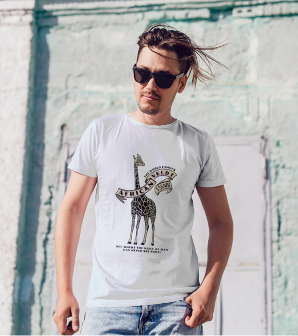 World Famous African Veldt Safari Tours See Where The Hand Of Man Has Never Set Foot T-Shirt