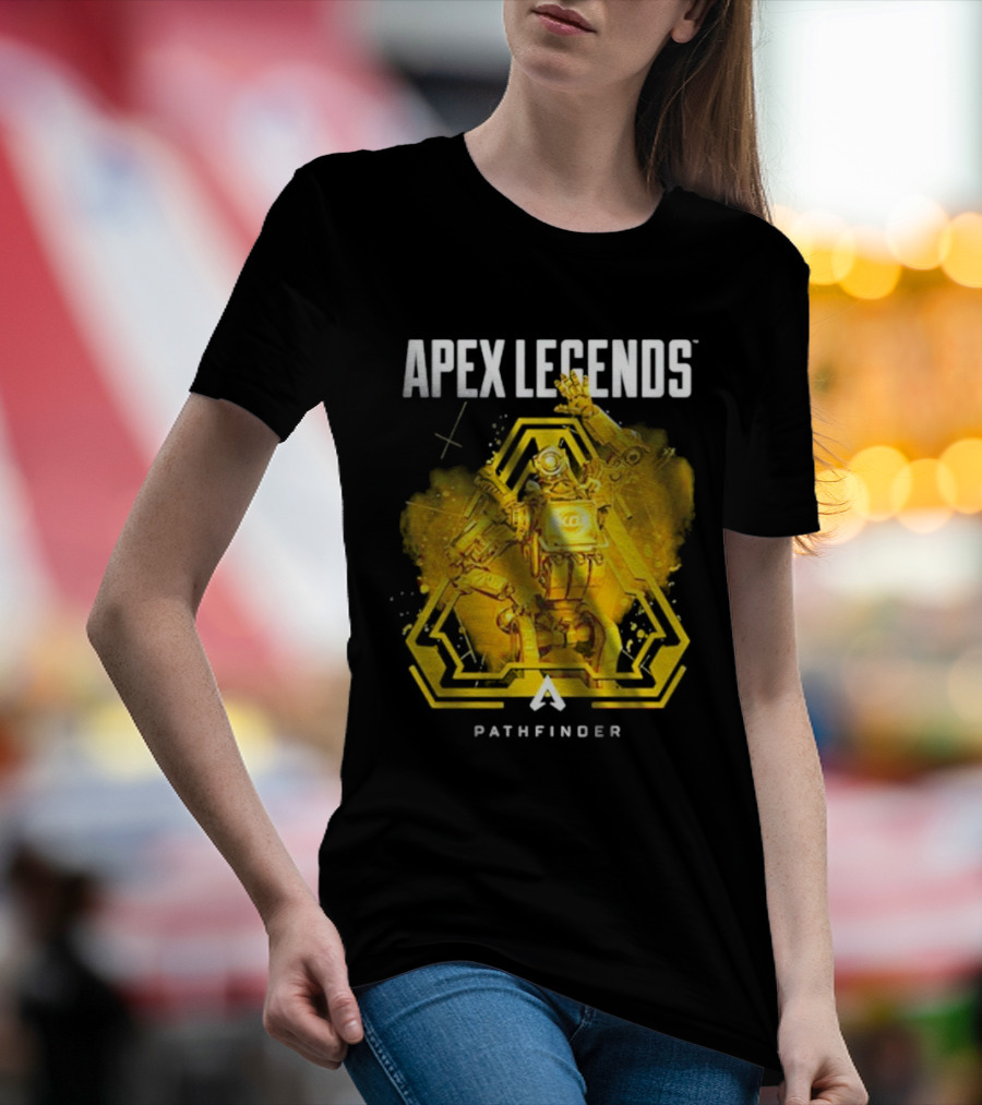 Apex Legends Pathfinder Yellow Tech T-Shirt