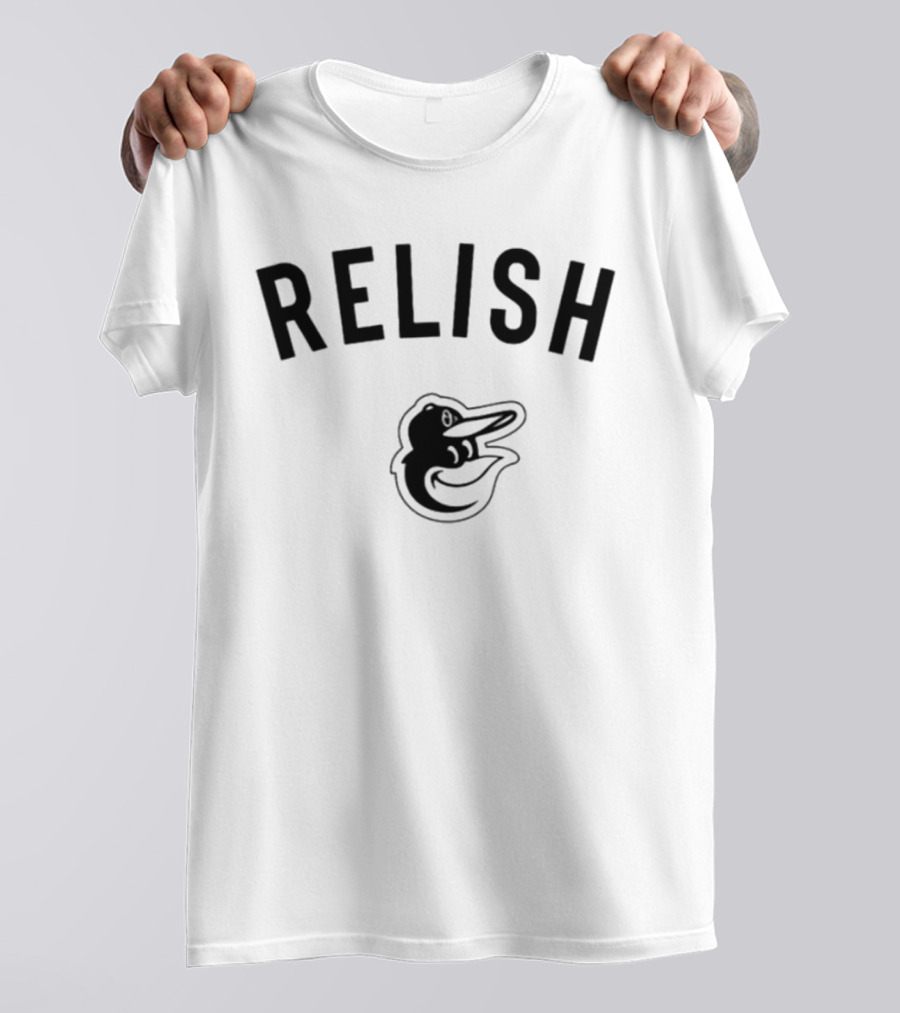 RELSIH Baltimore Orioles Iconic Bird T-Shirt