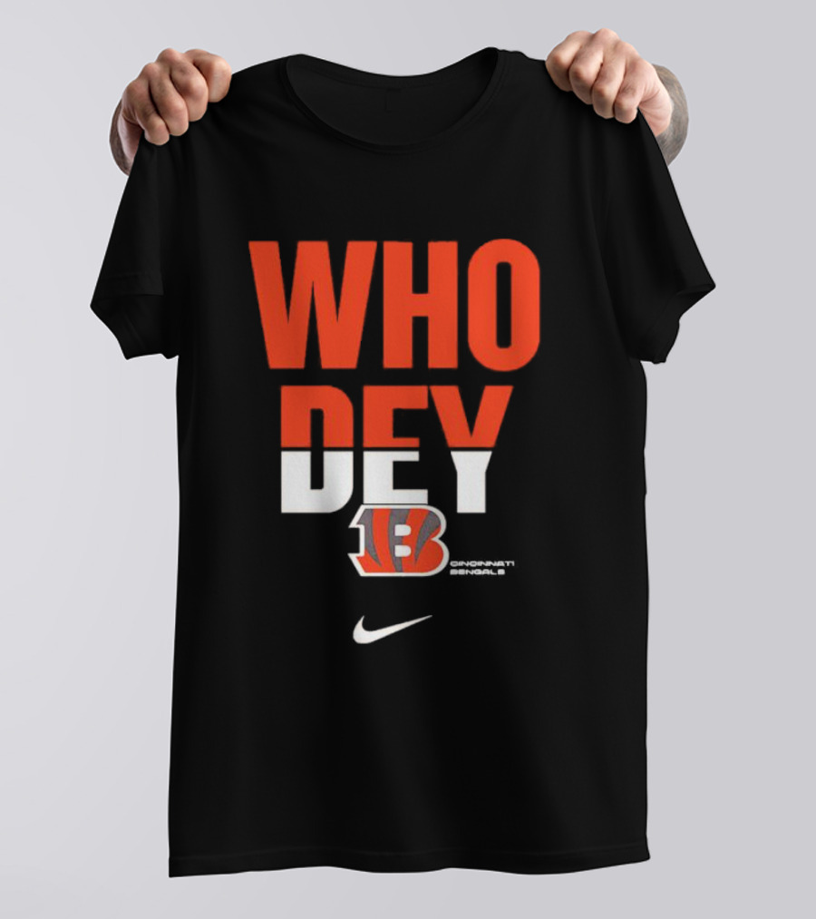 Cincinnati Bengals Who Dey T-Shirt