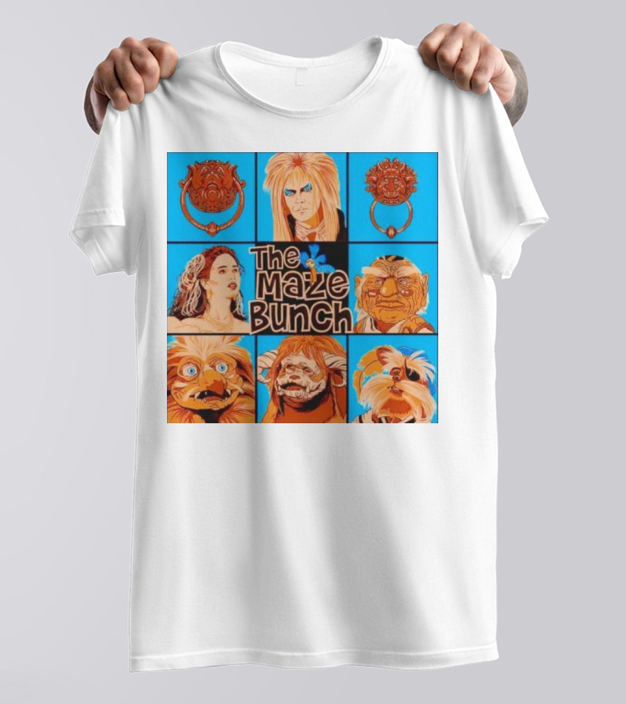 The Maze Bunch Labyrinth Tribute Icons T-Shirt