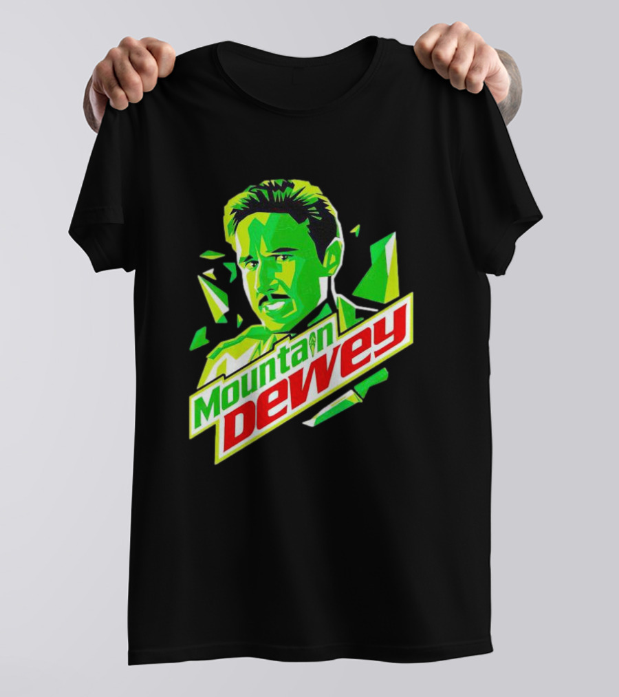 Mountain Dewey Riley Retro Green T-Shirt