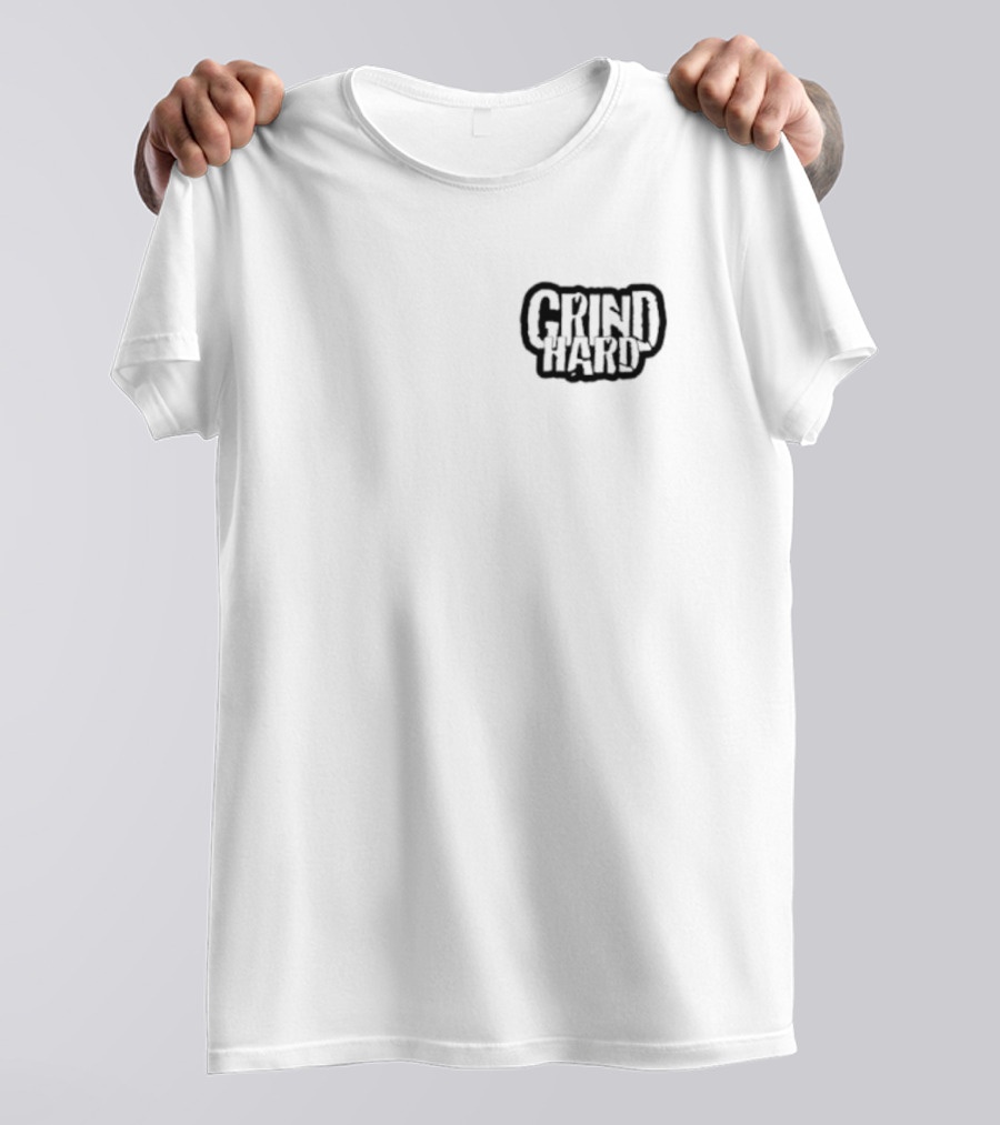 Grind Hard Baseball Team Motivation T-Shirt