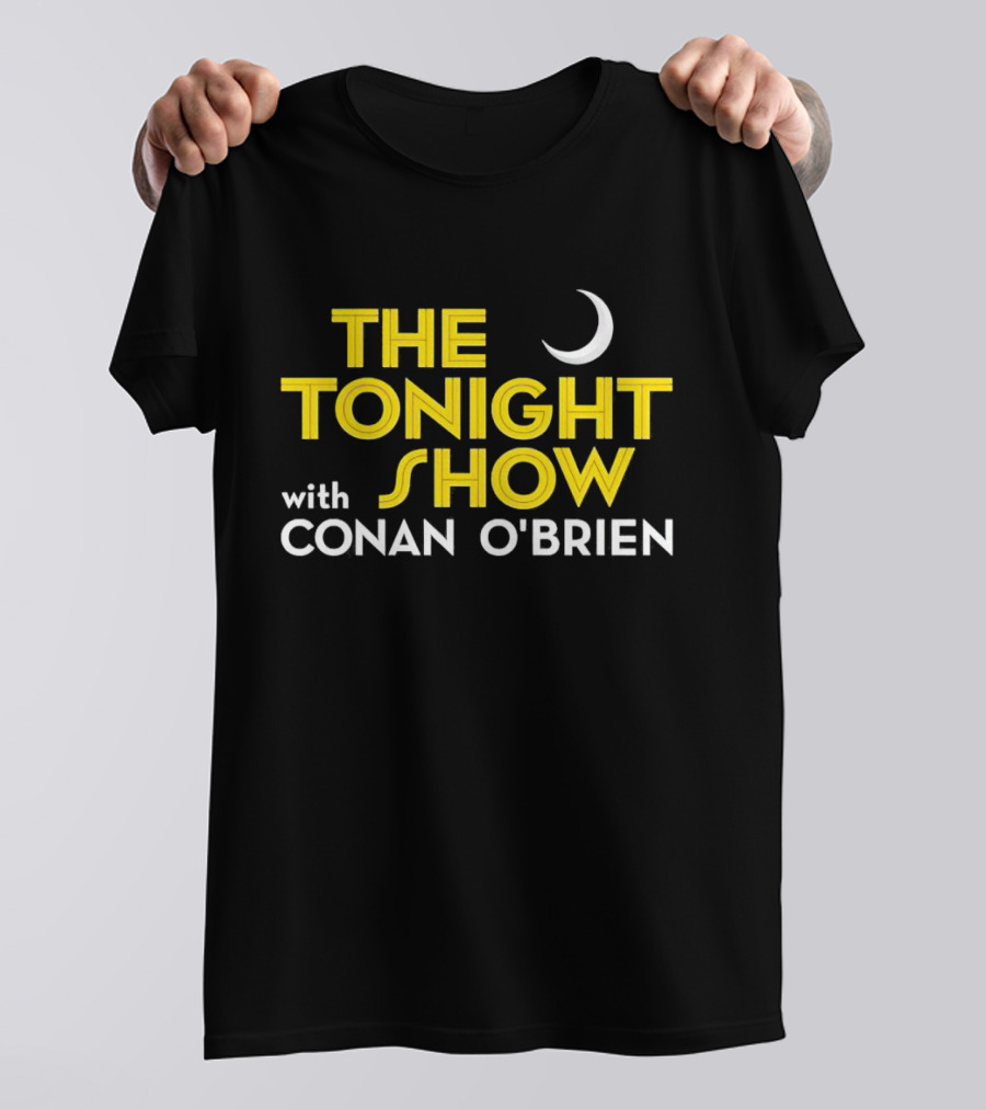 The Tonight Show With Conan O'Brien Classic Crescent Moon T-Shirt