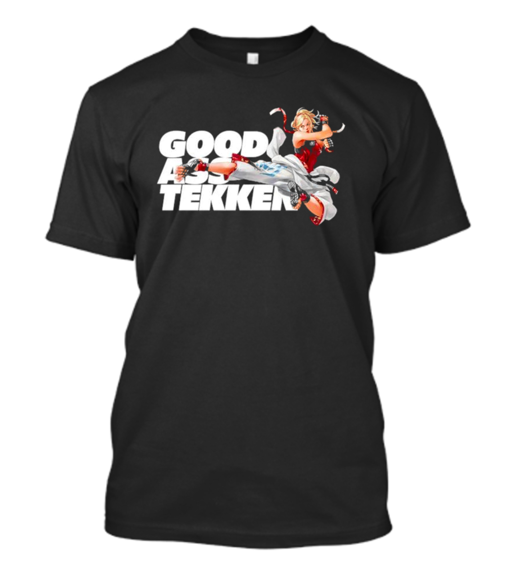 Good Ass Tekken Chloe Fighter Kick T-Shirt