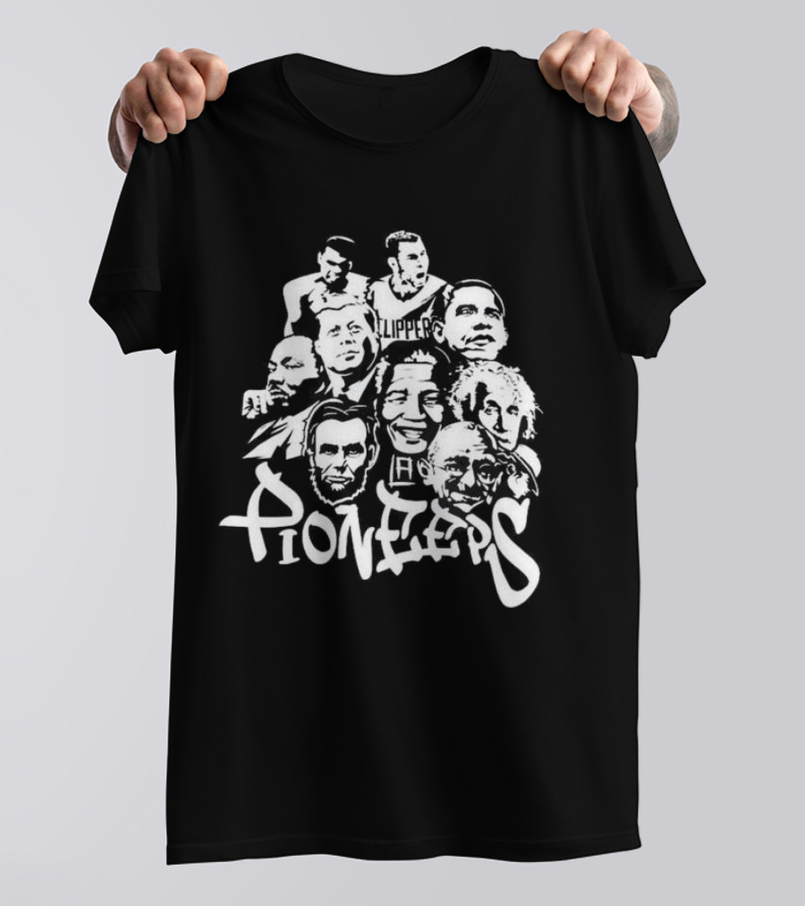Pioneers Clippers Historical Figures And Symbols T-Shirt