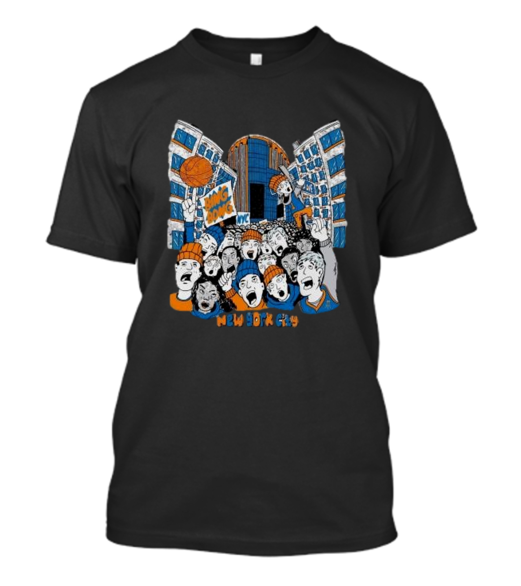New York City Basketball NYC Knicks Fans Bing Bong T-Shirt