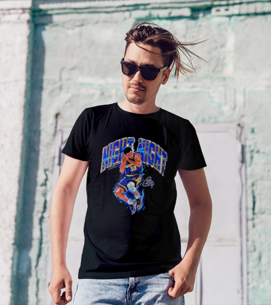 Night Night Steph Curry Golden State Warriors T-Shirt