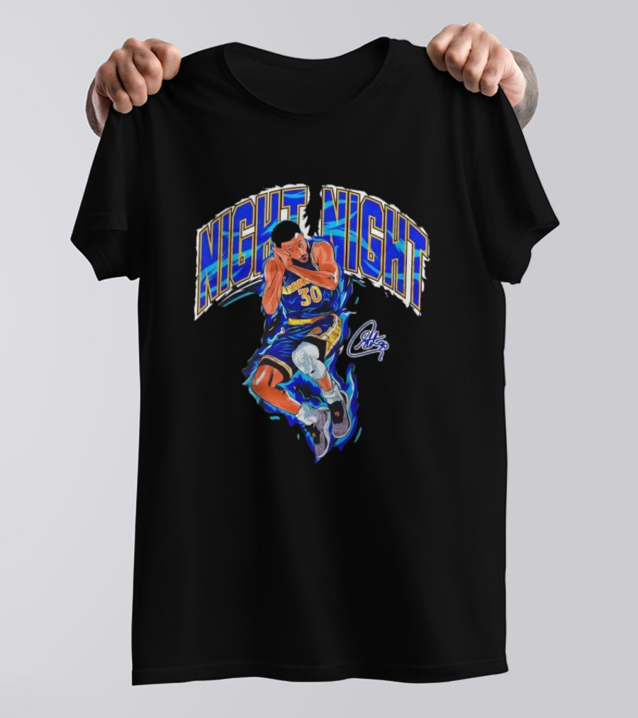 Night Night Steph Curry Golden State Warriors T-Shirt