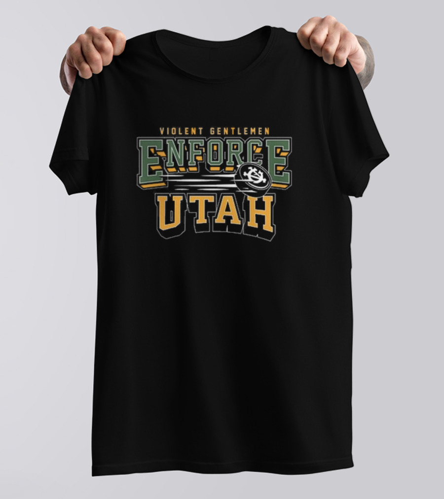 Violent Gentlemen Enforce Utah Football T-Shirt