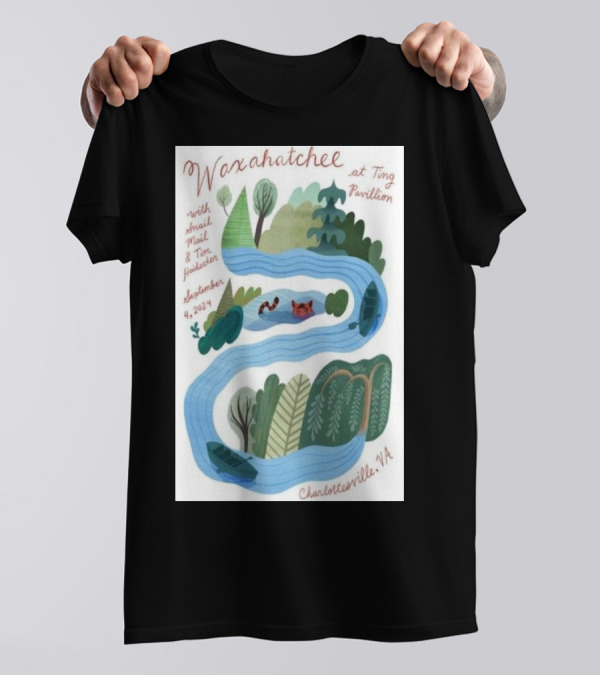 Waxahatchee At Ting Pavilion With Snail Mail And MJ Lenderman Charlottesville VA September 8 T-Shirt