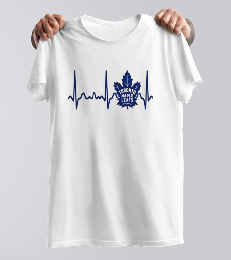 Toronto Maple Leafs Heartbeat T-Shirt