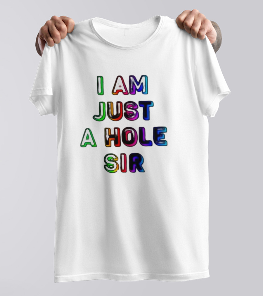 I Am Just A Hole Sir T-Shirt