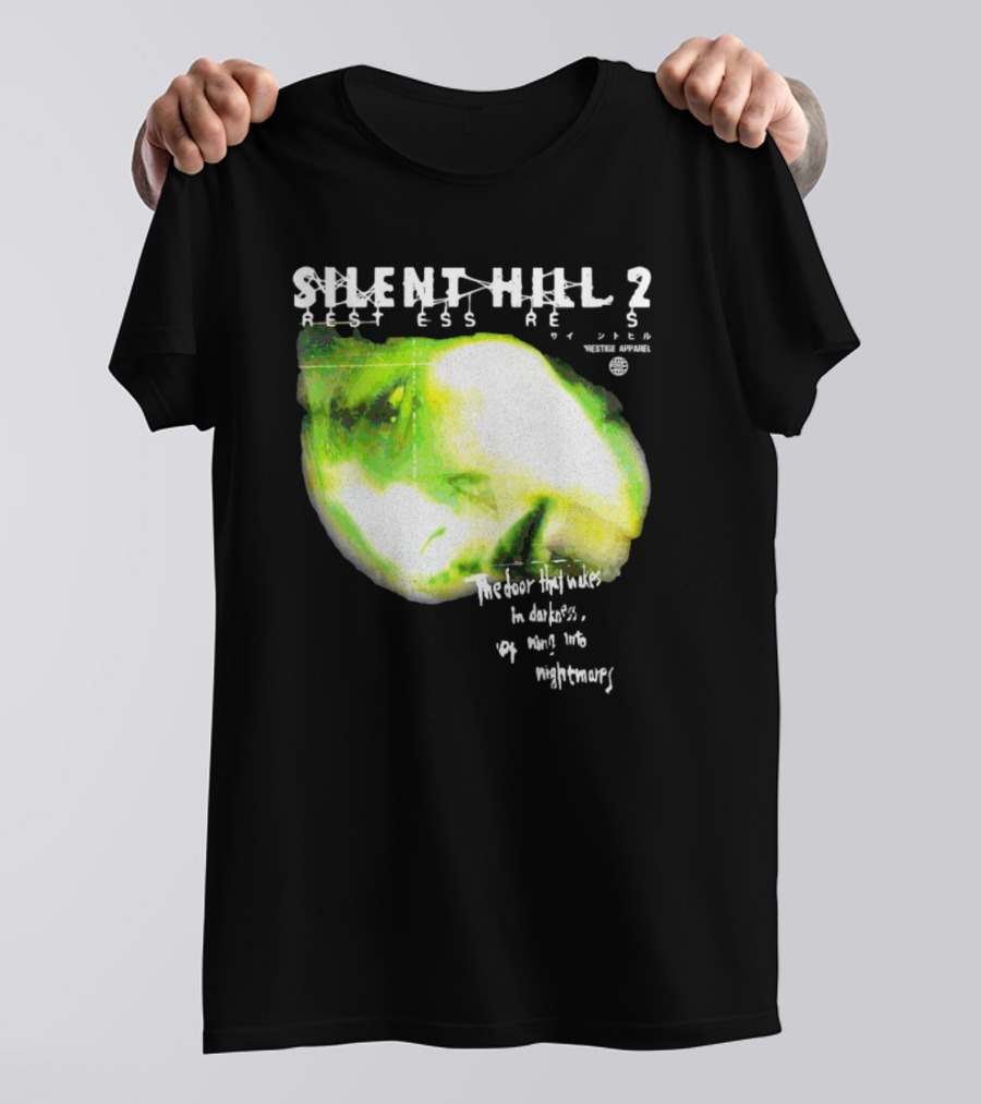 Silent Hill 2 Restless Dreams The Door That Wakes In Darkness Opens Into Nightmares T-Shirt