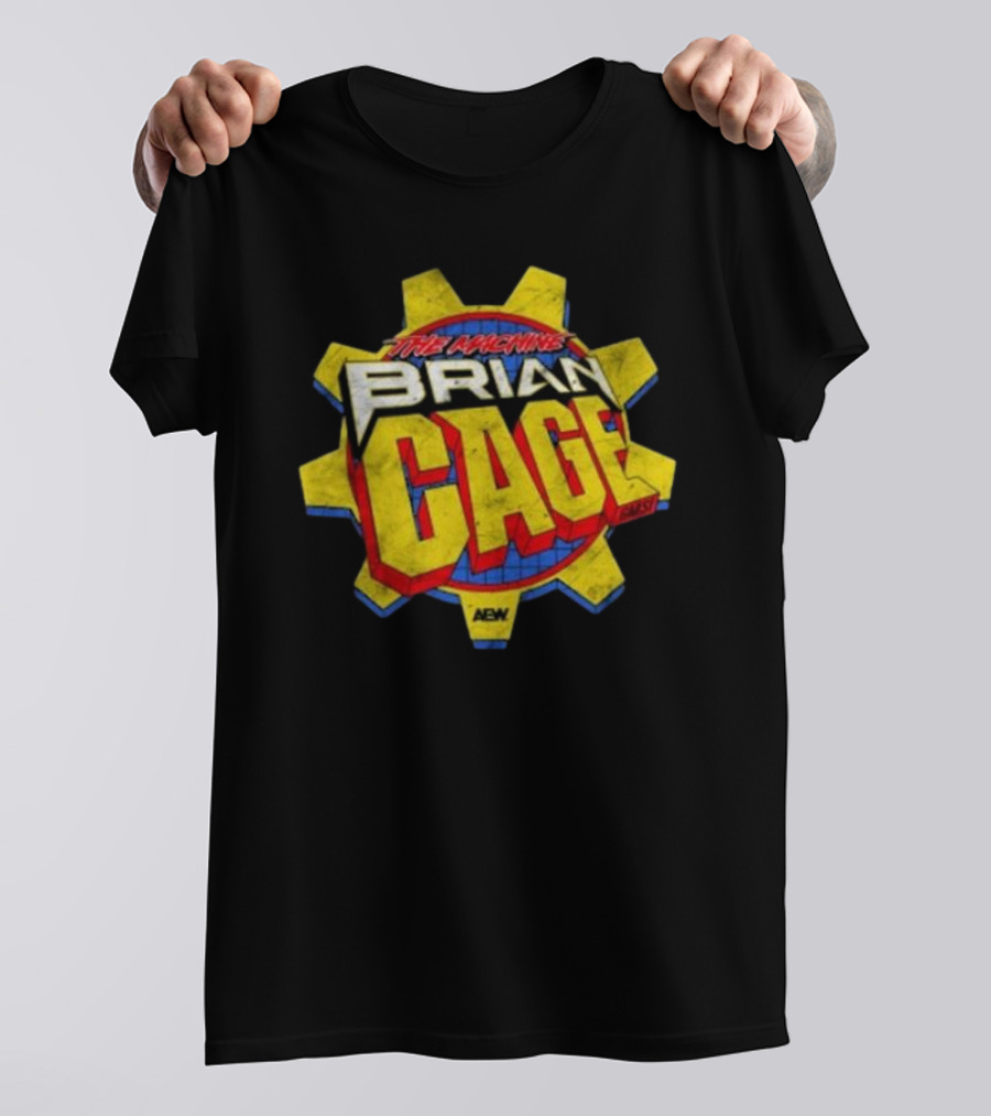 The Machine Brian Cage 97 AEW Gear T-Shirt