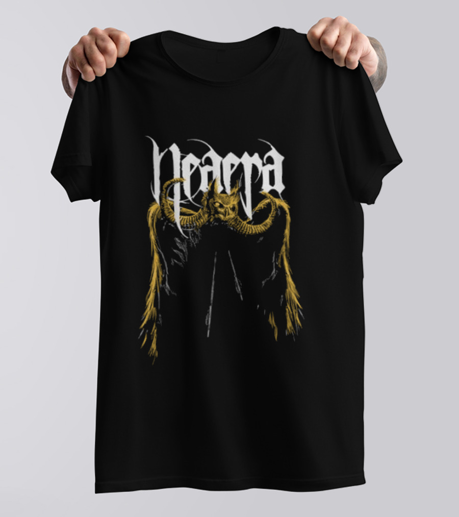 Neaera Owl Gothic Skull Design 28th June T-Shirt
