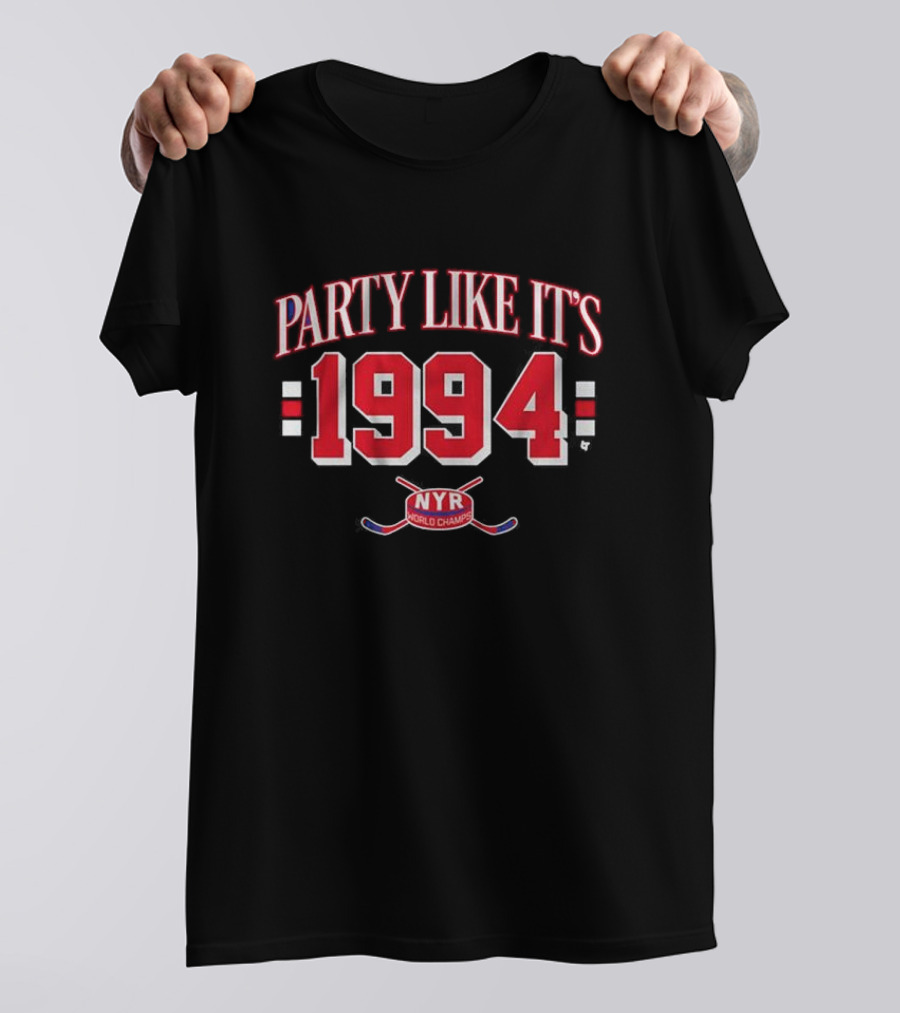 Party Like It’s 1994 NYR World Champs Hockey T-Shirt
